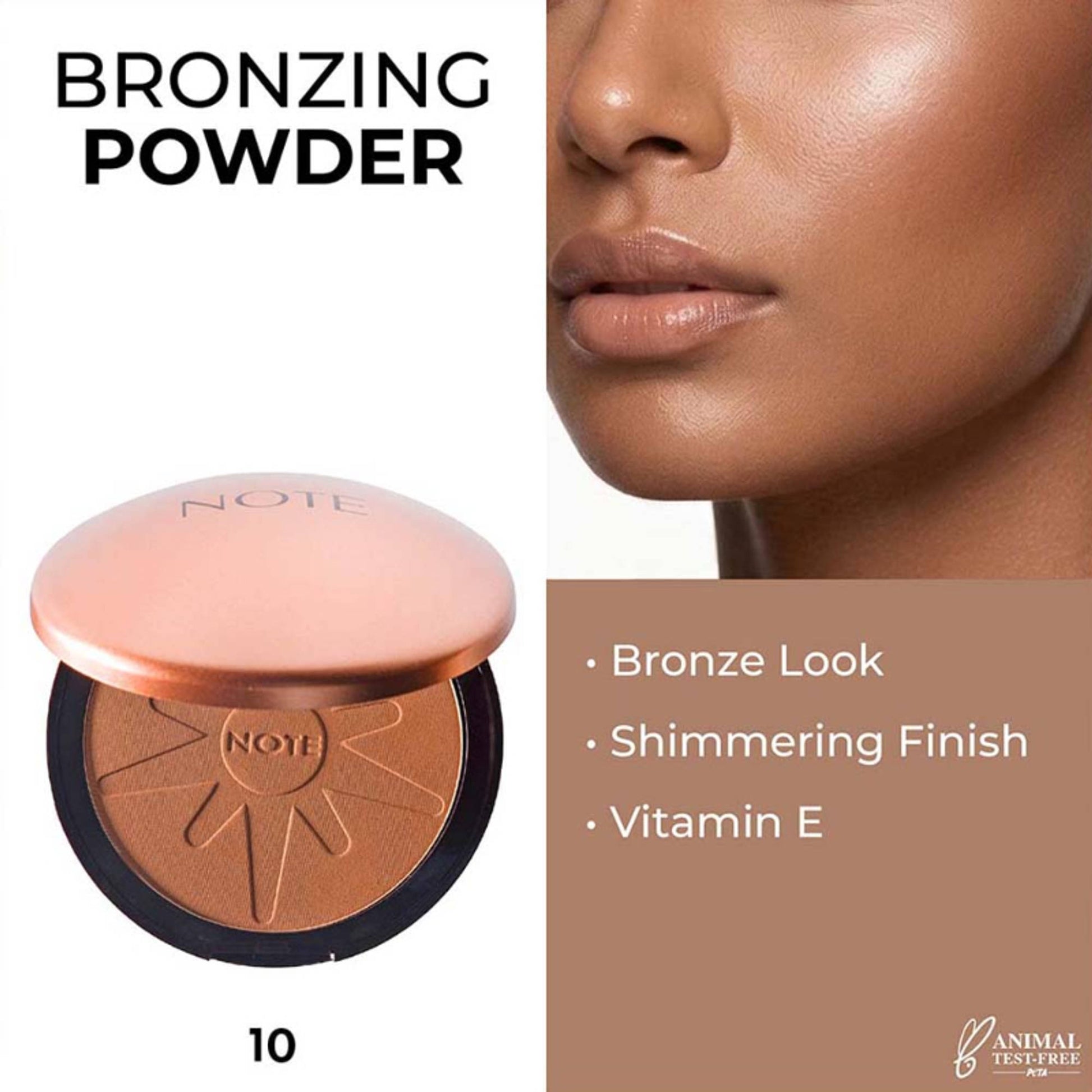 Note Cosmetique Bronzing Powder - 10