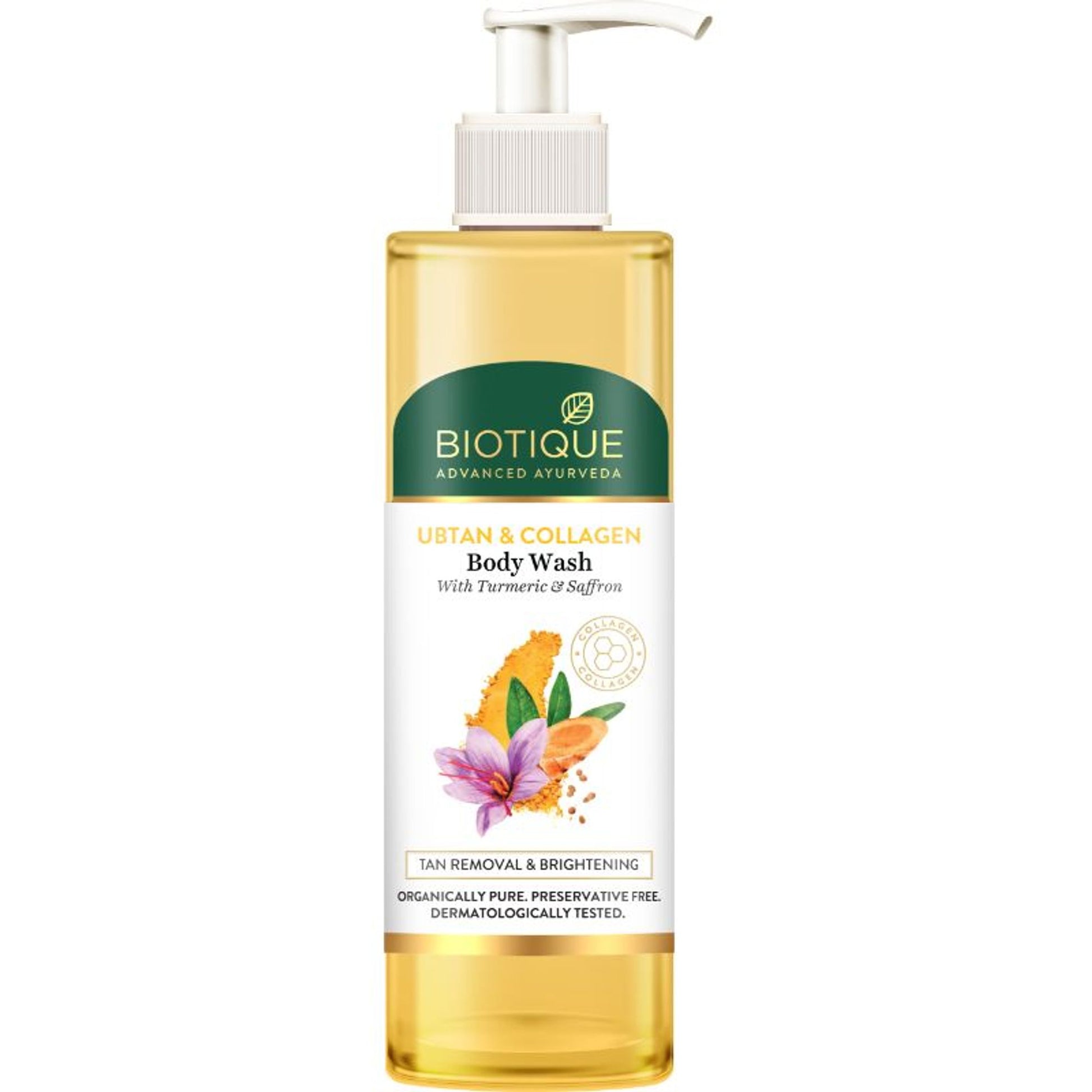 Biotique Ubtan & Collagen Body Wash For Men & Women