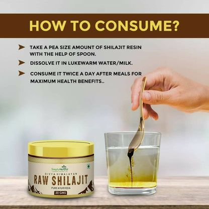 Simply Herbal Natural Divya Himalayan Raw Sj