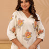 Dhiyona IE Women Floral Printed Regular Kurta with Trousers