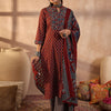 Dhiyona IE Women Ethnic Motifs Printed Cotton Kurta with Trousers & Dupatta