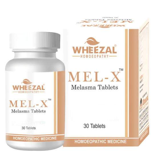 Wheezal Homeopathy Mel-X Melasma Tablets