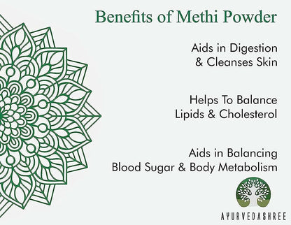 Ayurvedashree Fenugreek Seeds Powder