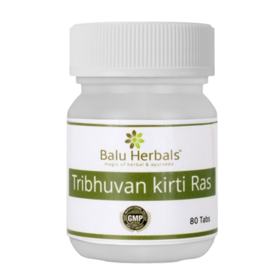 Balu Herbals Tribhuvanakirti Ras Tablets