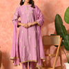 Indyancart SN Women's Solid Embroidered Kurta with Dhoti Pant & Dupatta