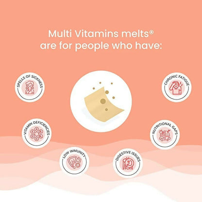 Wellbeing Nutrition Melts Restful Sleep & Melts Into Multivitamins Oral Strips Combo