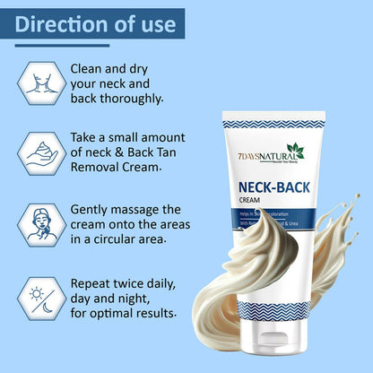 7 Days Neck Back Cream - Indyancart