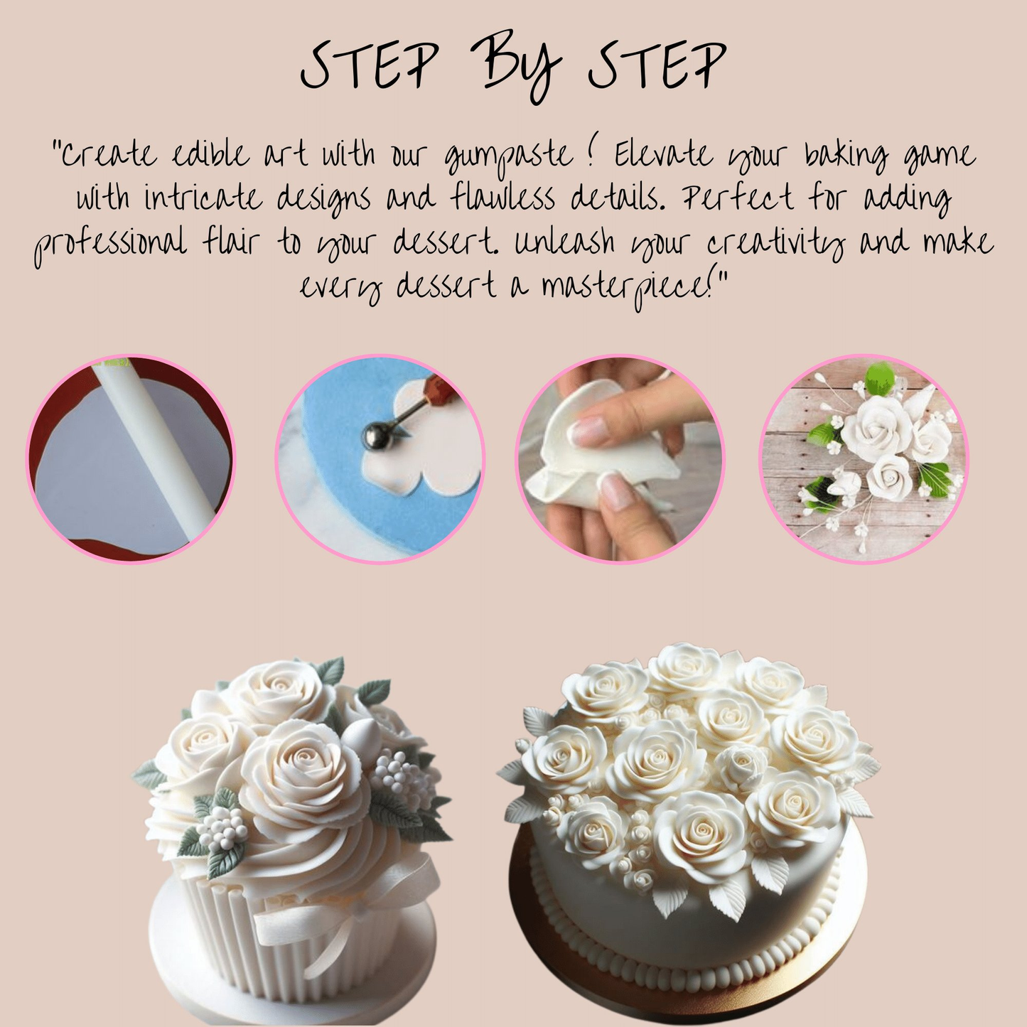 Confect White | Edible Gum paste