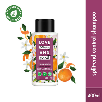 Love Beauty And Planet Curry Leaves & Biotin Sulpate Free Shampoo