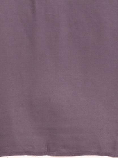 Dhiyona GR Women's Aahana Faded Purple Satin Saree