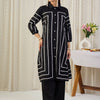 Dhiyona IE Striped Top With Trouser Co-Ords