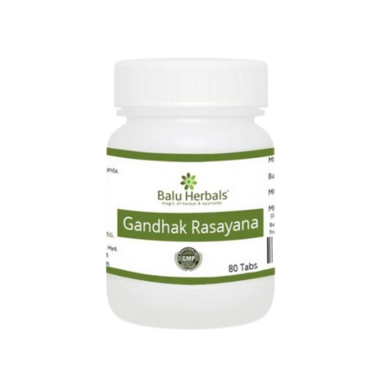 Balu Herbals Gandhak Rasayana Tablets