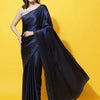 Dhiyona KS Women's Embellished Beads and Stones Satin Saree