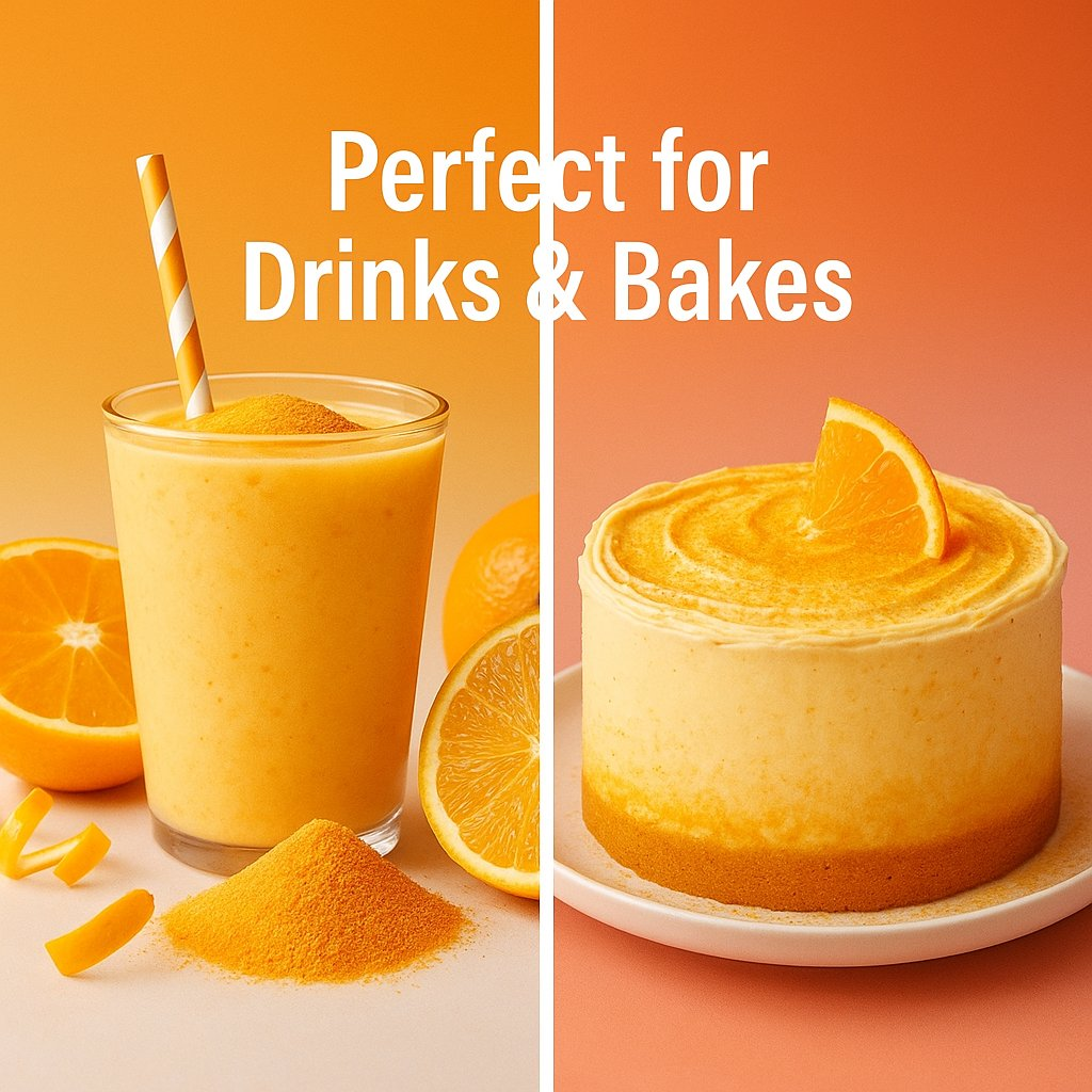 Confect Orange Fruit Powder
