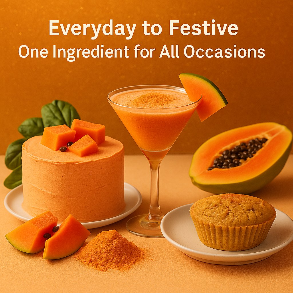 Confect Papaya Fruit Powder