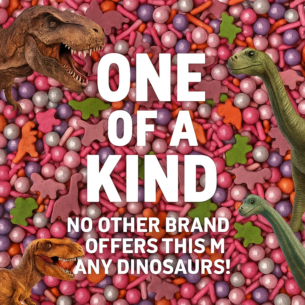 Confect Dino Sprinkles Multipack  04