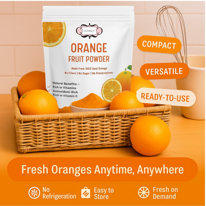 Confect Orange Fruit Powder
