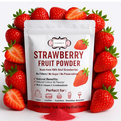 Confect Strawberry Fruit Powder
