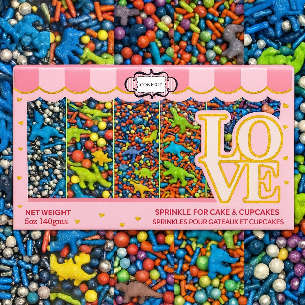 Confect Dino Sprinkles Multipack  08