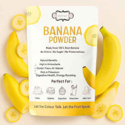 Confect Banana Fruit Powder