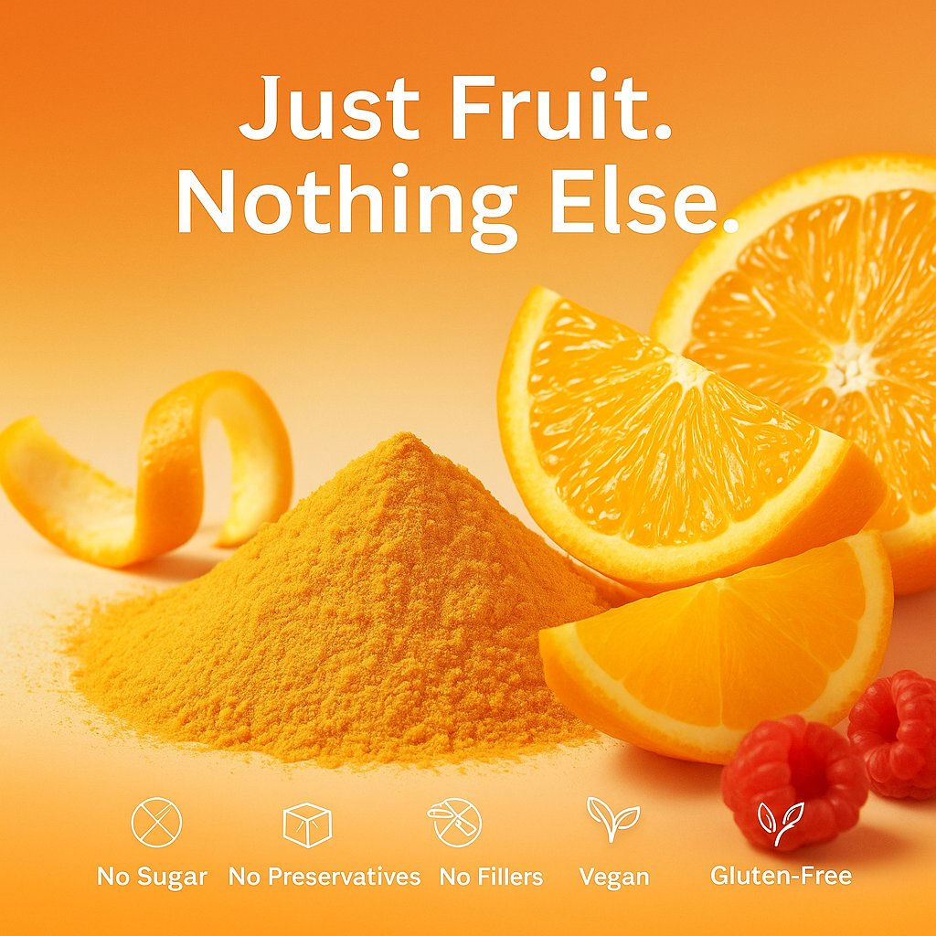 Confect Orange Fruit Powder