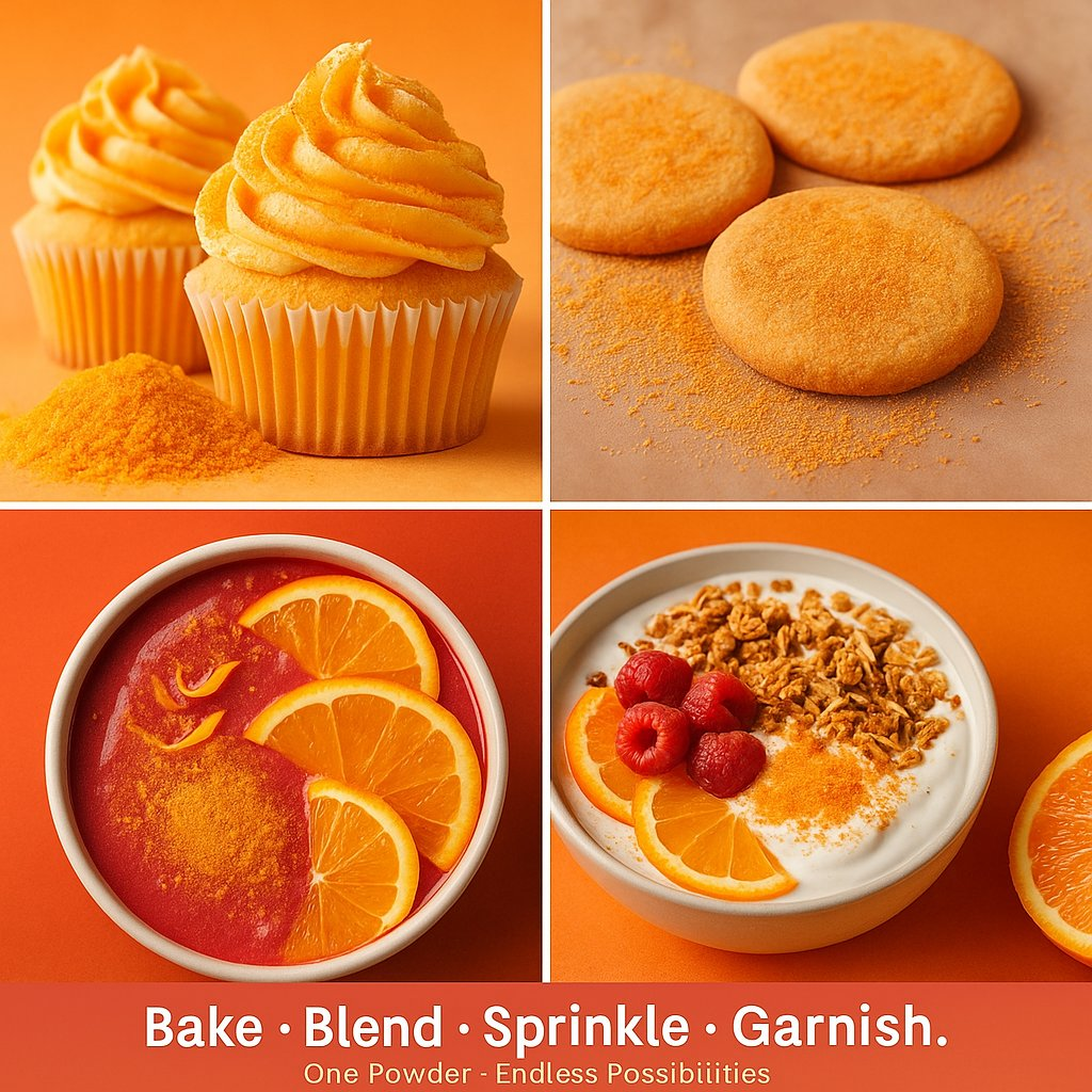 Confect Orange Fruit Powder