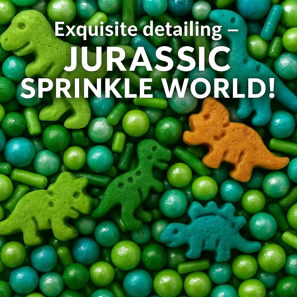 Confect Dino Sprinkles Multipack  03
