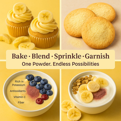Confect Banana Fruit Powder
