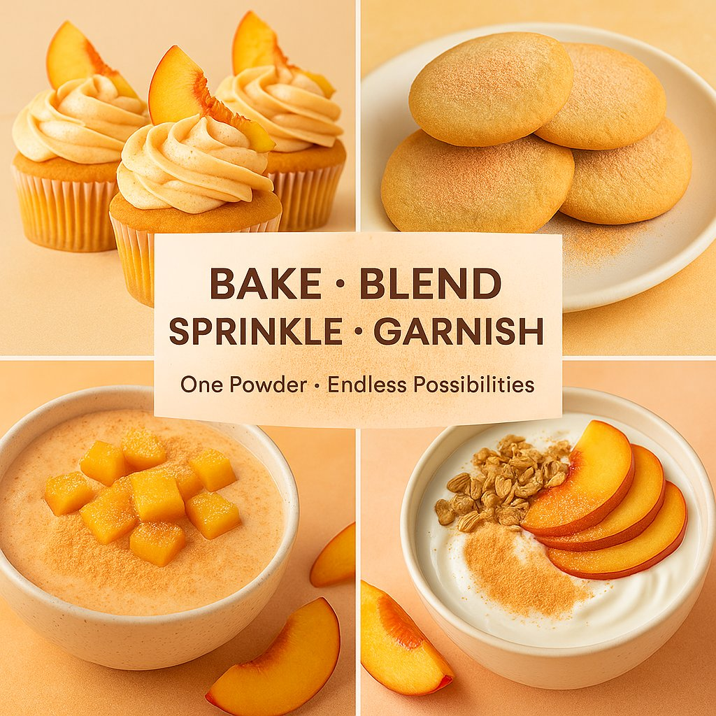 Confect Peach Fruit Powder