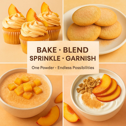 Confect Peach Fruit Powder