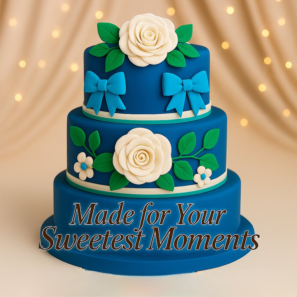 Confect Multipack of White, Electric Blue, Emerald Green and Royal Blue Sugarpaste 23