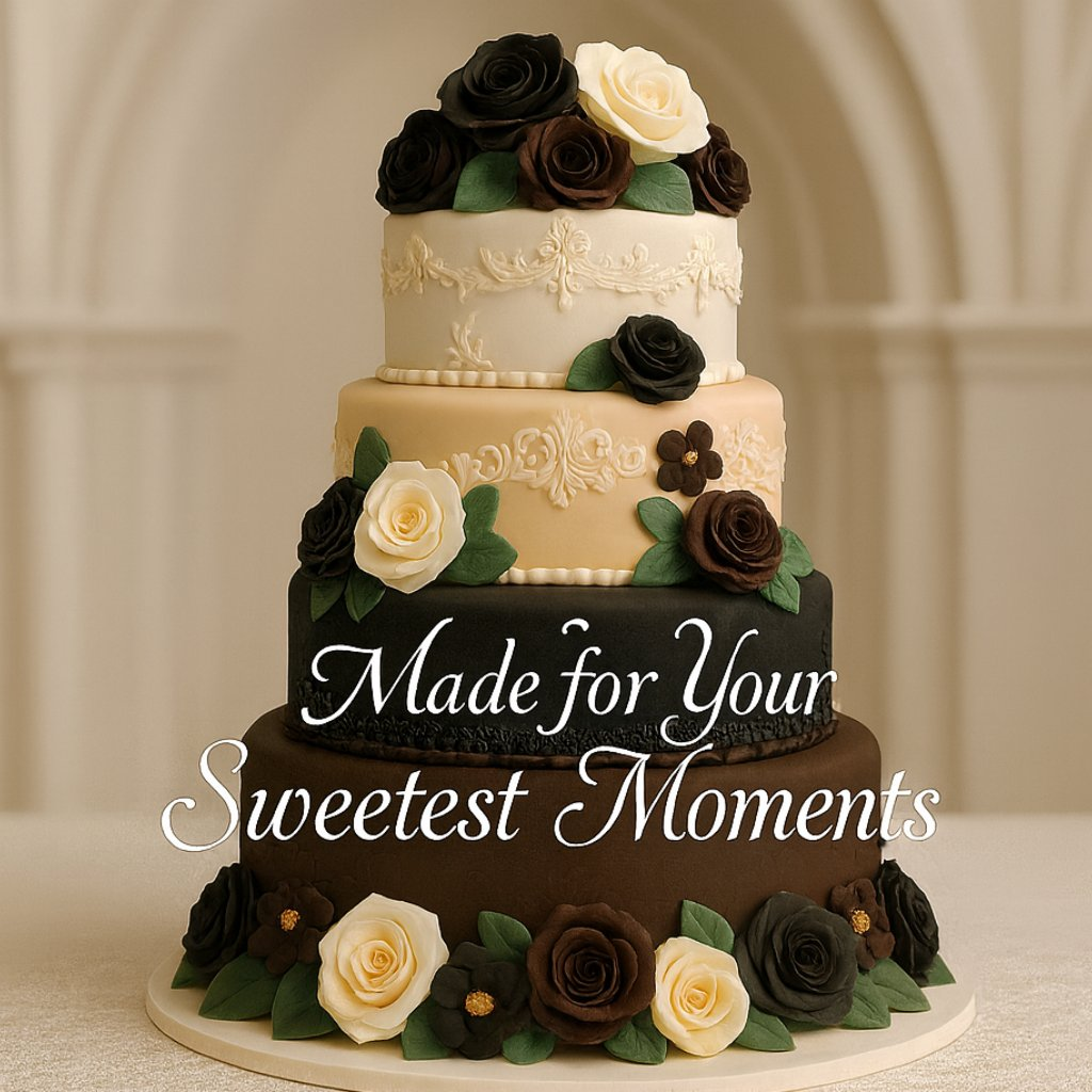 Confect Multipack of Black, White, Skin and Brown Sugarpaste 04
