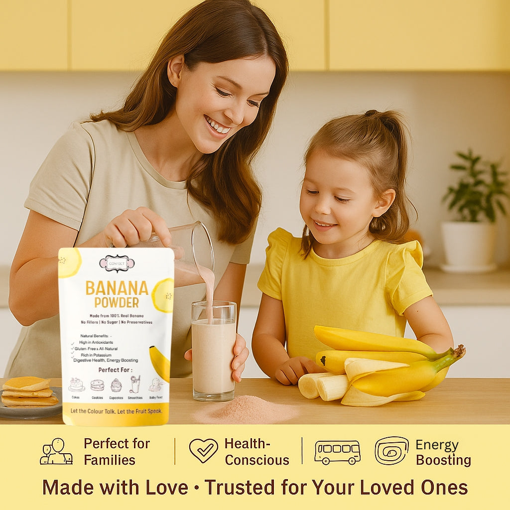 Confect Banana Fruit Powder