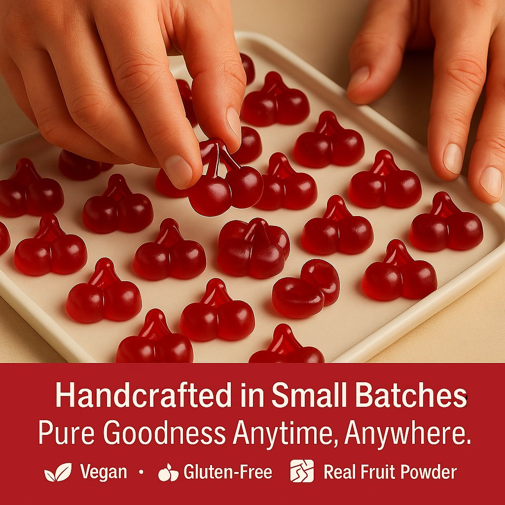 Confect Cherry Splash Sours Gummies