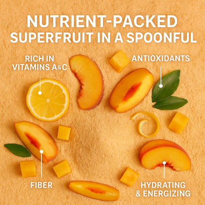 Confect Peach Fruit Powder
