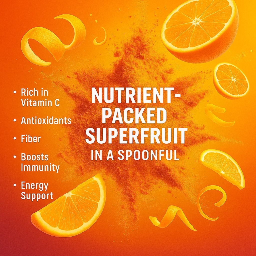 Confect Orange Fruit Powder