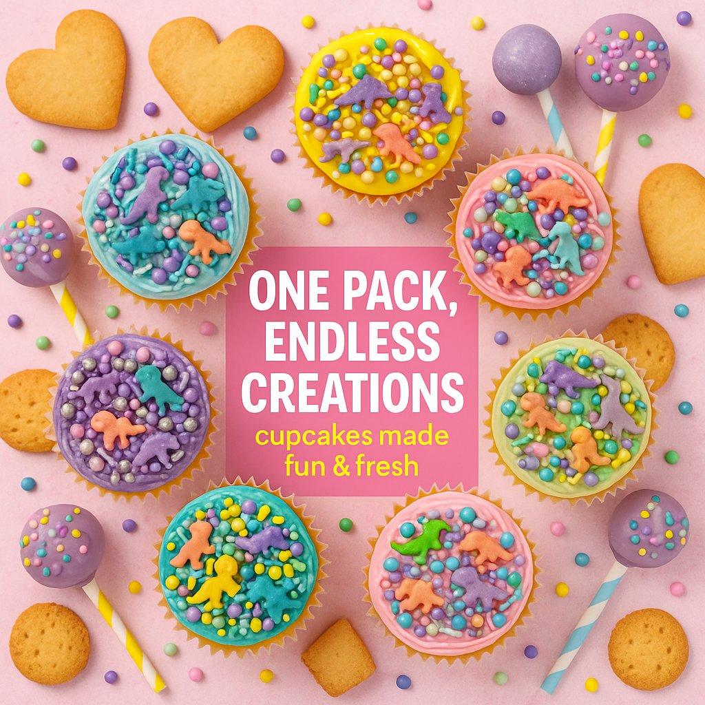 Confect Dino Sprinkles Multipack  07