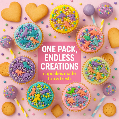 Confect Dino Sprinkles Multipack  07
