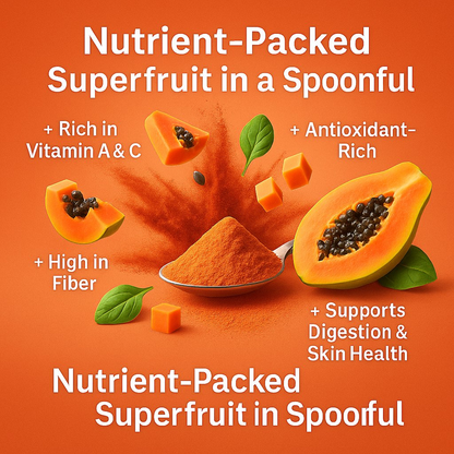 Confect Papaya Fruit Powder