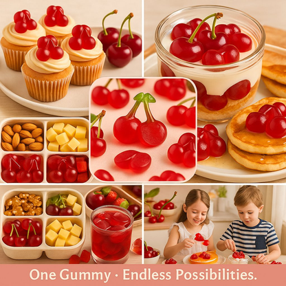 Confect Cherry Splash Sours Gummies
