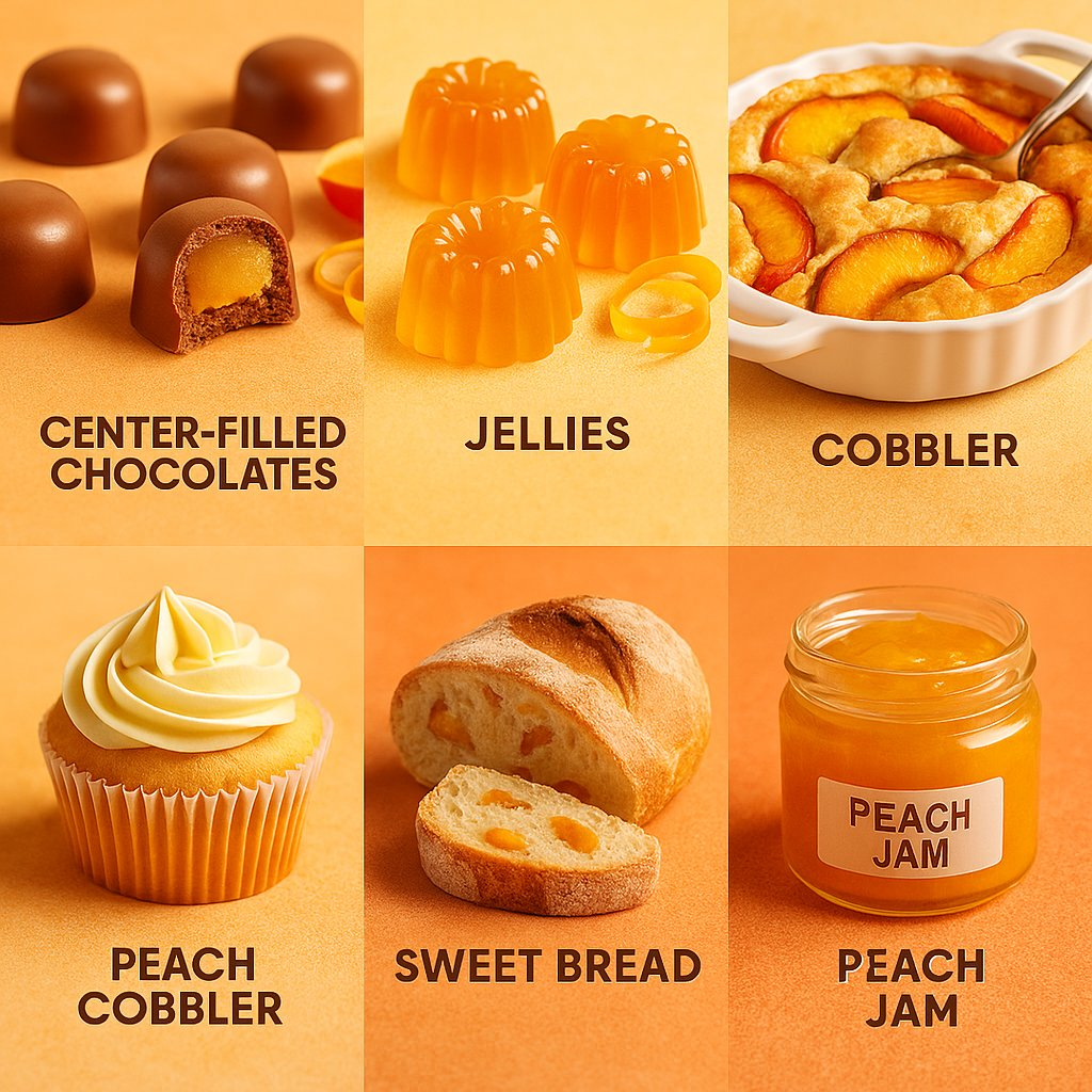 Confect Peach Fruit Powder