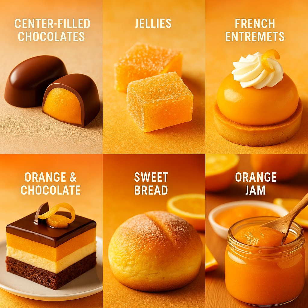 Confect Orange Fruit Powder