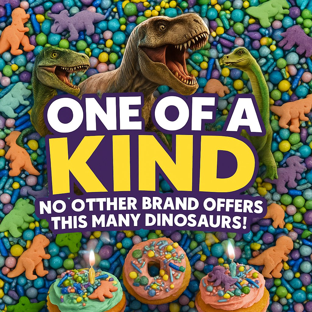 Confect Dino Sprinkles Multipack  07