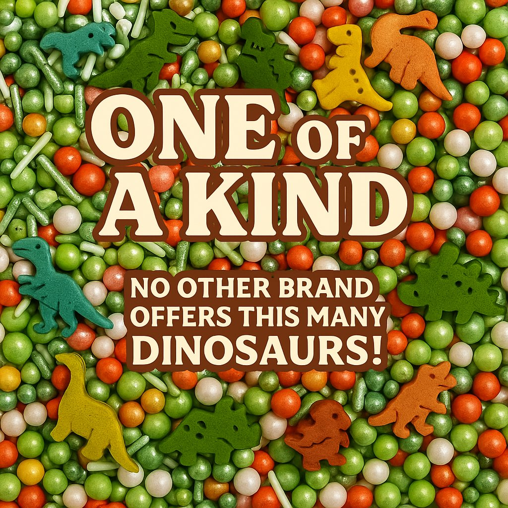 Confect Dino Sprinkles Multipack  01