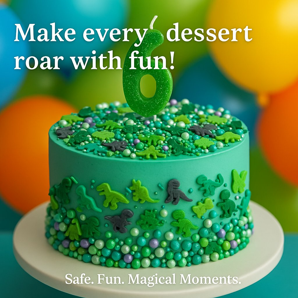 Confect Dino Sprinkles for Decorations 10