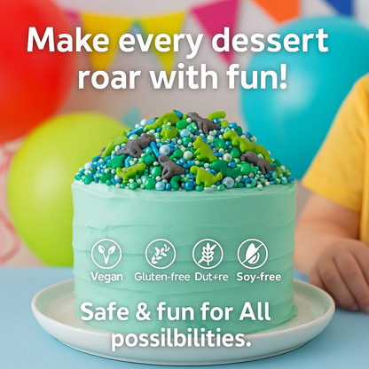 Confect Dino Sprinkles for Decorations 10