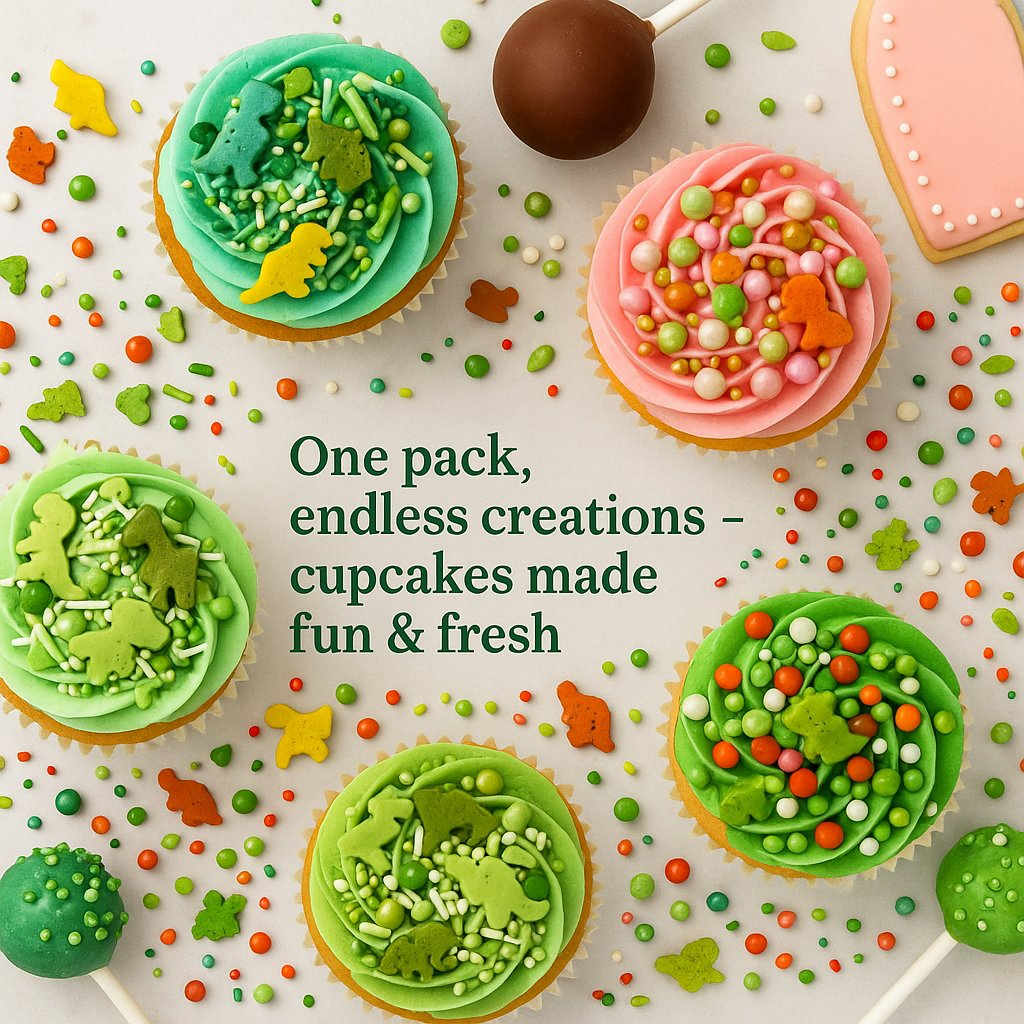 Confect Dino Sprinkles Multipack  01