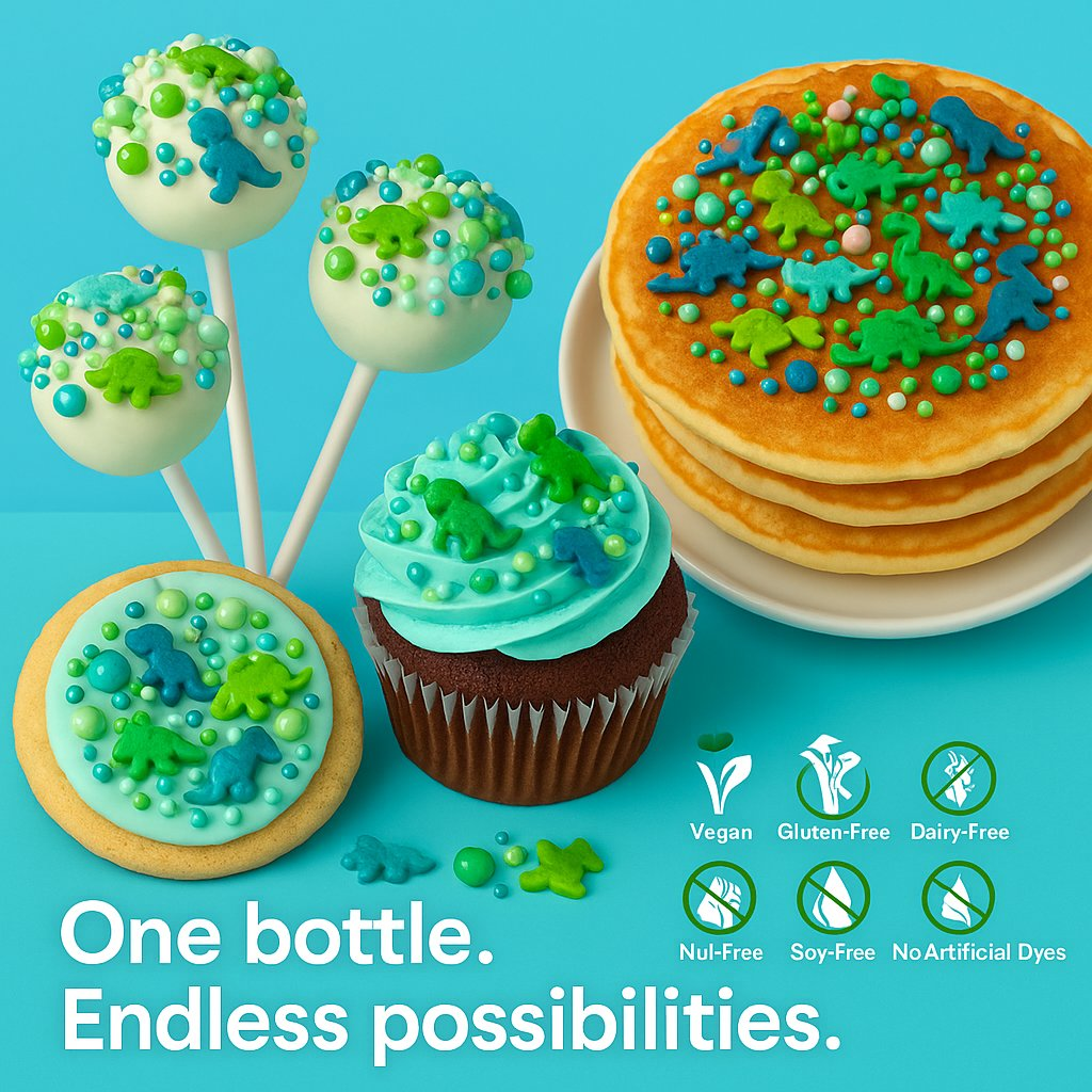 Confect Dino Sprinkles for Decorations 10