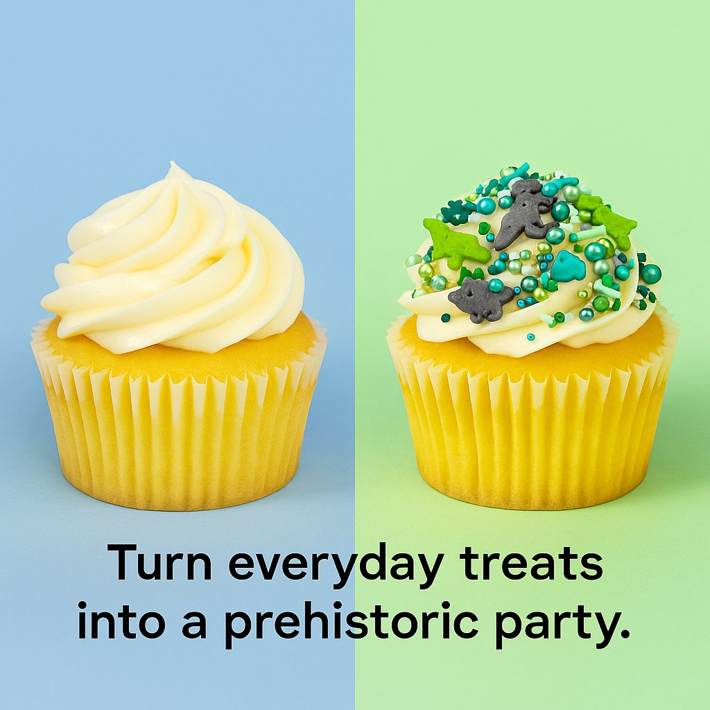 Confect Dino Sprinkles for Decorations 10