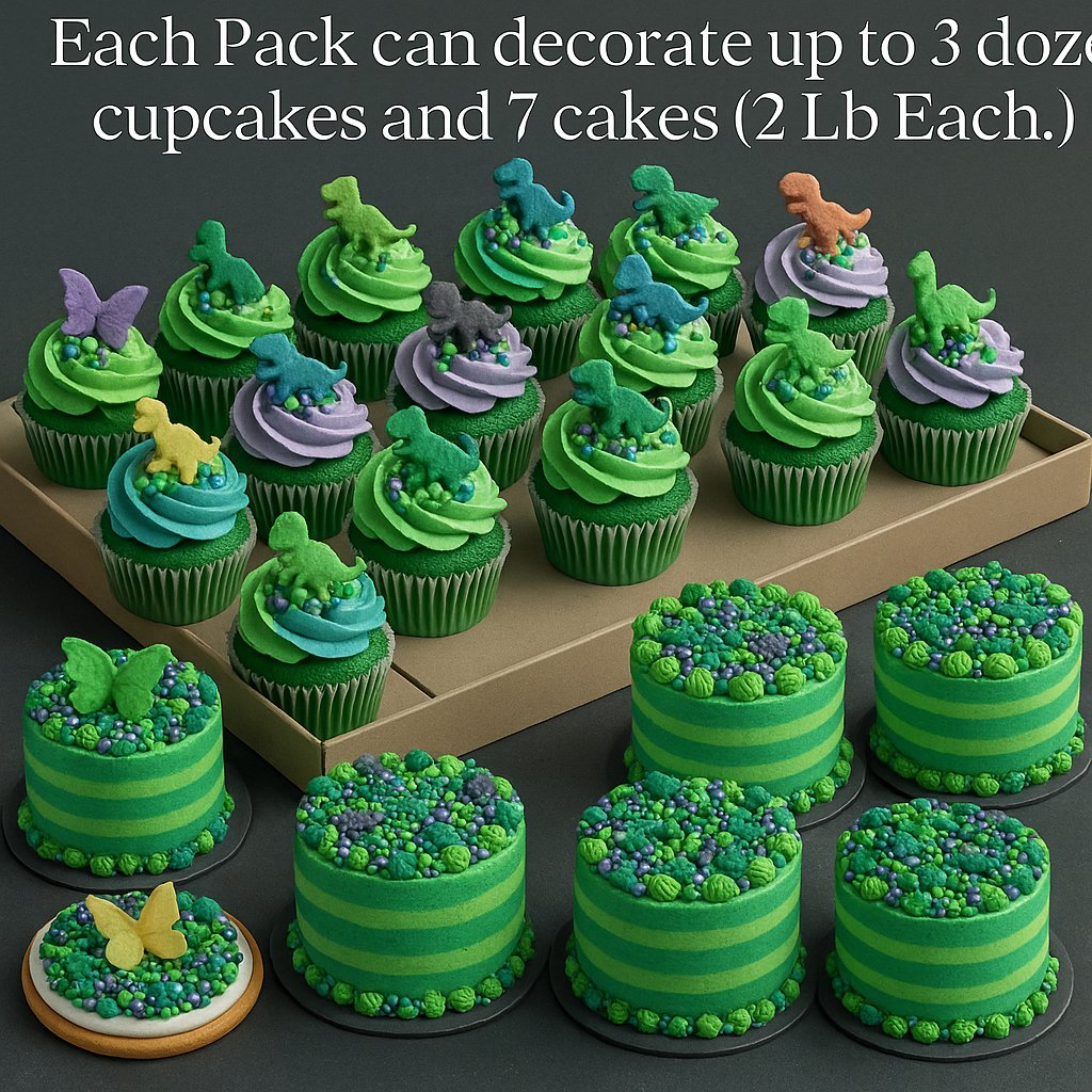 Confect Dino Sprinkles for Decorations 10